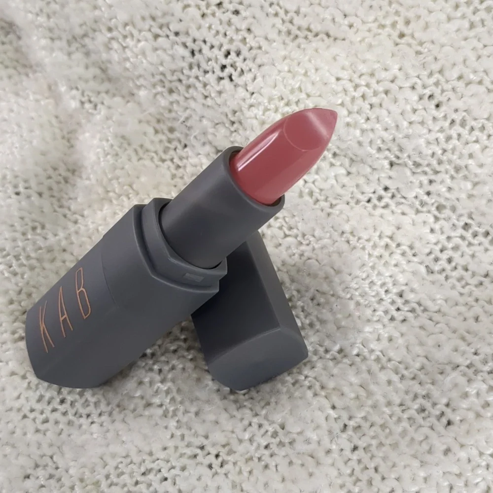 KAB Cosmetics Cream Lipstick in PEACH COBBLER, 3.5g/0.12oz